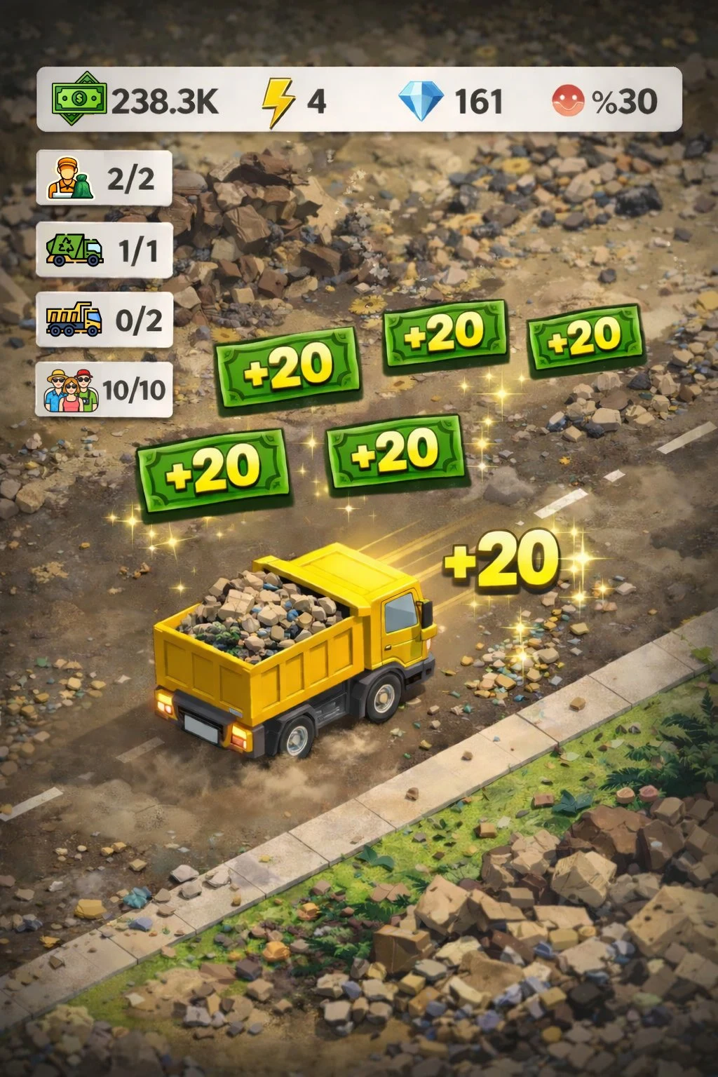 Cleaning Game: KingdomOfTrash screenshot